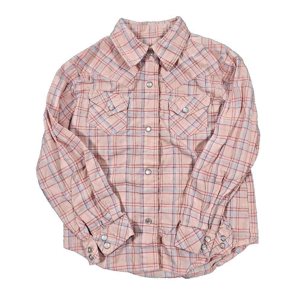 Roper‎ Pearl Snap Shirt Girls Size XS